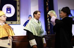 世界杯合法购彩 -纳达尔获马德裡(lǐ)理工大学荣譽(yù)博士学位